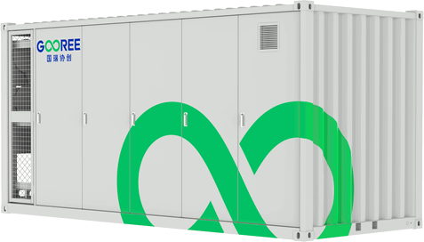 Lithium-ion battery container energy storage