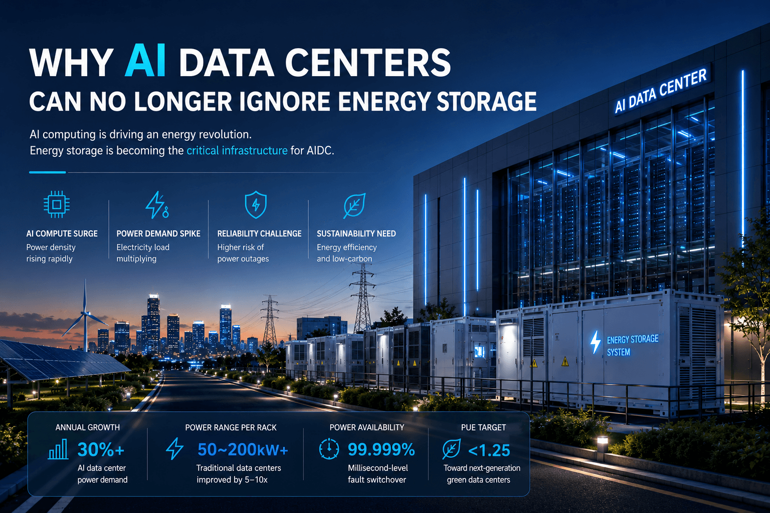 AI Data Center Energy Storage Solutions | Gooree