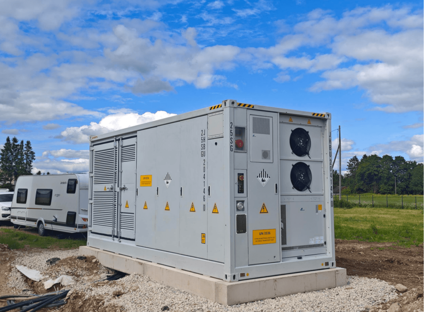 1MW/2MWh Energy Storage Backup Power in Estonia | Gooree